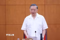 Tổng Bí thư, Chủ tịch nước Tô Lâm phát biểu chỉ đạo. (Ảnh: Văn Điệp/TTXVN)