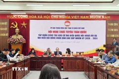 Quang cảnh hội nghị. (Ảnh: Phúc Hằng/TTXVN)