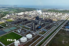 Nhà máy lọc hóa dầu Nghi Sơn nằm trong khu kinh tế Nghi Sơn, phường Nghi Sơn, tỉnh Thanh Hóa. (Ảnh: Vũ Sinh/TTXVN)