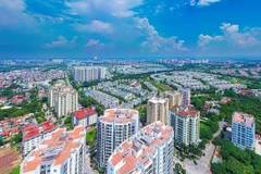 Một góc quận Long Biên. (Nguồn: TTXVN)