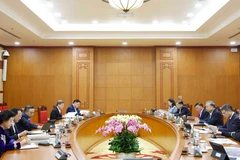 Tổng Bí thư Tô Lâm chủ trì phiên họp của Ban Bí thư để cho ý kiến về báo cáo một số tình hình nổi bật triển khai thực hiện Chỉ thị số 55-CT/TW, ngày 22/12/2025 của Ban Bí thư về việc tổ chức Tết Bính Ngọ 2026. (Ảnh: Thống Nhất/TTXVN)