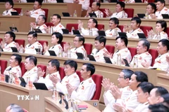 Các đại biểu tham dự Đại hội. (Ảnh: Thống Nhất/TTXVN)