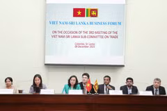 Tọa đàm doanh nghiệp Việt Nam-Sri Lanka chiều 9/12/2025. (Nguồn: Bộ Công Thương)