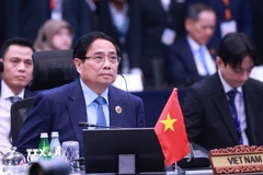 Thủ tướng Phạm Minh Chính tham dự Hội nghị Cấp cao các nước tham gia Hiệp định RCEP lần thứ 5. (Ảnh: Dương Giang/TTXVN)