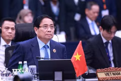 Thủ tướng Phạm Minh Chính tham dự Hội nghị Cấp cao các nước tham gia Hiệp định RCEP lần thứ 5. (Ảnh: Dương Giang/TTXVN)