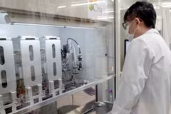 Công nghệ in 3D sinh học của Cyfuse tạo ra các vật liệu ba chiều bằng cách sử dụng tế bào mà không cần chất phụ gia nhân tạo. (Nguồn: Nikkei)