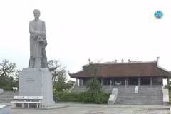 Khu lưu niệm danh nhân văn hóa Lê Quý Đôn ở xã Độc Lập, huyện Hưng Hà, tỉnh Thái Bình. (Ảnh: TTXVN)