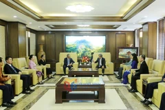 Quang cảnh buổi tiếp. (Nguồn: Báo Quảng Ninh)