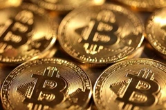 Hình ảnh minh họa đồng tiền điện tử Bitcoin. (Ảnh: Reuters/TTXVN)