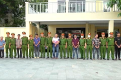 Một số bị can bị khởi tố, bắt tạm giam. (Nguồn: Bảo vệ pháp luật)