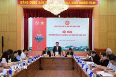 Quang cảnh hội nghị. (Ảnh: Tuấn Anh/TTXVN)