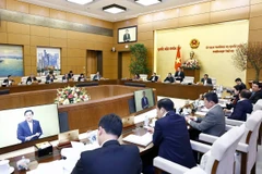 Quang cảnh phiên họp. (Ảnh: Doãn Tấn/TTXVN)