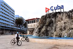 Đường phố ở La Habana, Cuba. (Ảnh: THX/TTXVN)