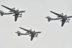 Máy bay ném bom chiến lược Tu-95. (Nguồn: Wikipedia)