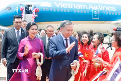 Tổng Bí thư, Chủ tịch nước Tô Lâm và Phu nhân bắt đầu thăm chính thức Thái Lan
