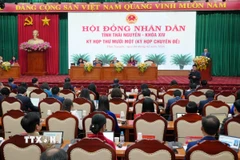 Quang cảnh kỳ họp. (Ảnh: Hoàng Nguyên/TTXVN)