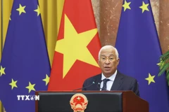 Chủ tịch Hội đồng châu Âu António Costa. (Ảnh: Lâm Khánh/TTXVN)