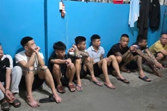 Các đối tượng của vụ án. (Ảnh: TTXVN phát)