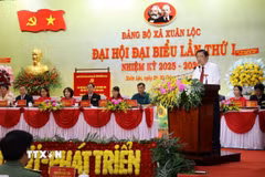 Ông Phan Đình Trạc, Ủy viên Bộ Chính trị, Bí thư Trung ương Đảng, Trưởng Ban Nội chính Trung ương phát biểu chỉ đạo Đại hội. (Ảnh: Sỹ Tuyên/TTXVN)