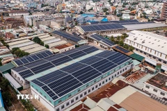 Bất động sản công nghiệp tại Thành phố Hồ Chí Minh. (Ảnh: Hồng Đạt/TTXVN)