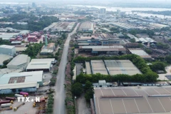 Khu công nghiệp Biên Hòa 1 hiện có gần 70 doanh nghiệp đang hoạt động. (Ảnh: Công Phong/TTXVN)