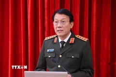 Đại tướng Lương Tam Quang, Ủy viên Bộ Chính trị, Bí thư Đảng ủy Công an Trung ương, Bộ trưởng Bộ Công an. (Ảnh: Văn Điệp/TTXVN)
