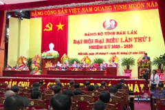 Toàn cảnh Đại hội đại biểu Đảng bộ tỉnh Đắk Lắk lần thứ nhất