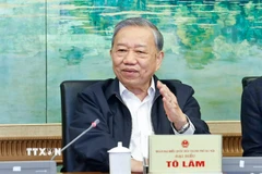 Tổng Bí thư Tô Lâm phát biểu. (Ảnh: Doãn Tấn/TTXVN)