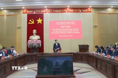 Quang cảnh Hội nghị. (Ảnh: Thùy Dung/TTXVN)