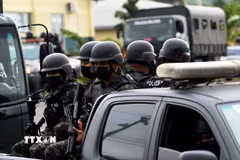Cảnh sát Honduras. (Ảnh: AFP/TTXVN)