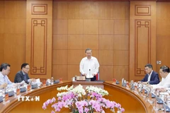 Tổng Bí thư Tô Lâm phát biểu. (Ảnh: Thống Nhất/TTXVN)