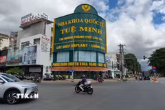 Một cơ sở Nha khoa Quốc tế Tuệ Minh ở Cần Thơ. (Ảnh: TTXVN phát)