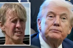 Đối tượng Ryan Routh (trái) âm mưu ám sát Tổng thống Mỹ Donald Trump. (Nguồn: AP)