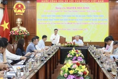 Quang cảnh buổi làm việc. (Ảnh: Sỹ Thắng/TTXVN)
