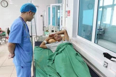 Bệnh nhân đã ổn định sức khỏe. (Ảnh: Nguyễn Oanh/TTXVN)