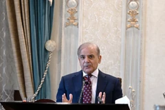 Thủ tướng Pakistan Shehbaz Sharif. (Ảnh: THX/TTXVN)