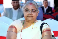 Bà Sushila Karki. (Nguồn: PTI)