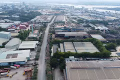 Khu công nghiệp Biên Hòa 1 hiện có gần 70 doanh nghiệp đang hoạt động. (Ảnh: Công Phong/TTXVN)