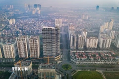 Một góc quân Tây Hồ. (Ảnh: Hoàng Hiếu/TTXVN)