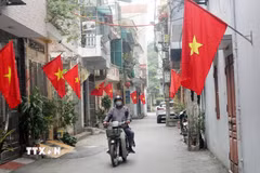 Một tổ dân phố ở phường Phủ Lý (Ninh Bình). (Ảnh: Nguyễn Chinh/TTXVN)