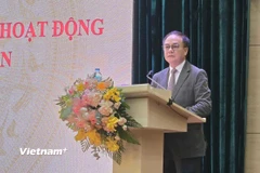 Thứ trưởng Bộ Nội vụ Vũ Chiến Thắng phát biểu. (Nguồn: Vietnam+)