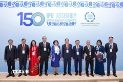 Chủ tịch Quốc hội Trần Thanh Mẫn tham dự Lễ khai mạc Đại hội đồng lần thứ 150 của Liên minh Nghị viện Thế giới (IPU-150) tối 5/4/2025, tại thủ đô Tashkent (Uzbekistan). (Ảnh: Doãn Tấn/TTXVN)