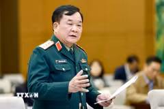 Thượng tướng Hoàng Xuân Chiến, Thứ trưởng Bộ Quốc phòng. (Ảnh: Doãn Tấn/TTXVN)