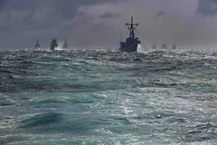 Các tàu chiến của NATO tham gia một cuộc tập trận (Nguồn: NATO MARCOM)