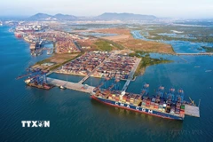 Cảng Quốc tế Gemalink. (Ảnh: TTXVN phát)