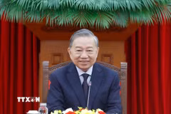 Tổng Bí thư, Chủ tịch nước Tô Lâm và Phu nhân cùng đoàn đại biểu cấp cao Việt Nam sẽ thăm chính thức Thái Lan từ ngày 27-29/5/2026. (Ảnh: Thống Nhất/TTXVN)