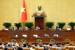 Phó Chủ tịch Quốc hội Lê Minh Hoan phát biểu. (Ảnh: Doãn Tấn/TTXVN)