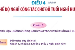 Chế độ nghỉ công tác chờ đủ tuổi nghỉ hưu đối với các trường hợp không tái cử.