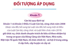 Chế độ chính sách đối với các trường hợp không tái cử, tái bổ nhiệm.