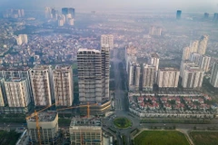 Khu đô thị Tây Hồ Tây. (Ảnh: Hoàng Hiếu/TTXVN)